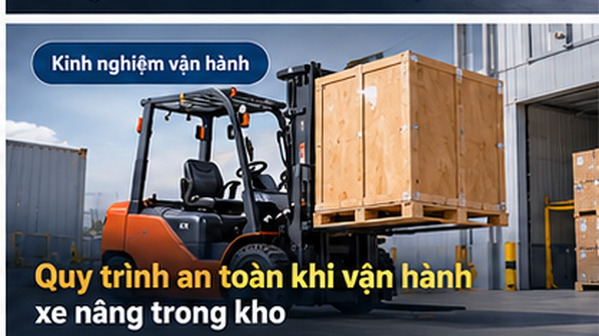 Khu vực giao nhận hàng: Bố trí xe nâng thế nào để giảm giao cắt luồng di chuyển?