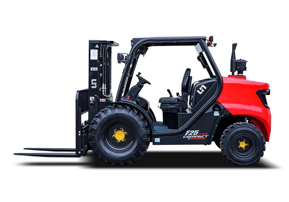 Wholesale F Series 2.5T 2WD&4WD Rough Terrain Forklift(Compact) Factory, Suppliers - Zhejiang UN Forklift Co., Ltd.